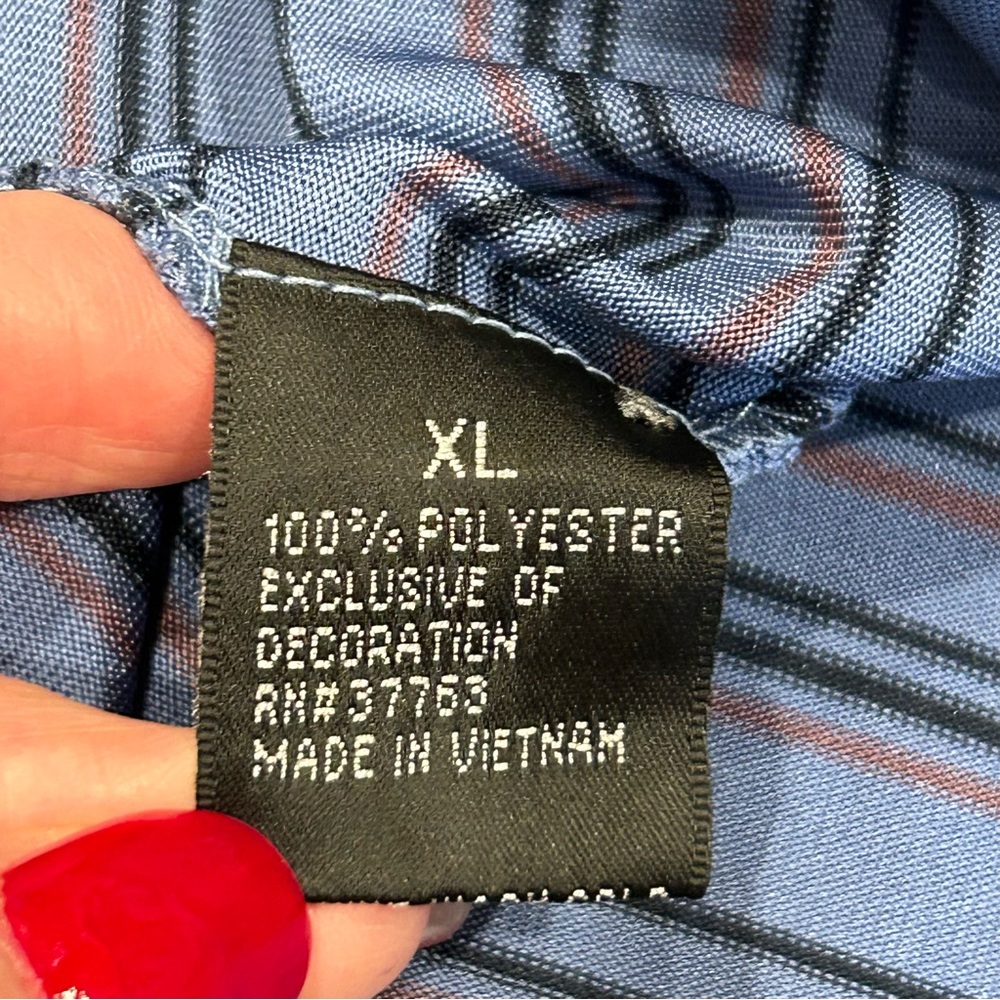 Ping Golf Performance Dynamics Blue Striped Polo … - image 7